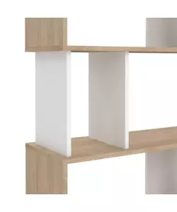 LIBRERIA "LABIRINTO" BIANCO QUERCIA, 80X29,5X173,5 CM